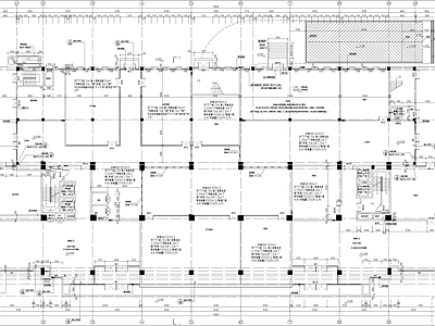 现代行政机构建筑 端庄现代综合楼 施工图