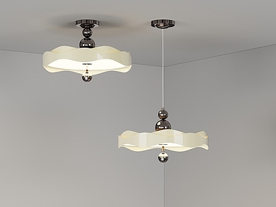 奶油灯具组合 卧室吸顶灯 卧室吊灯 儿童卧室吸顶灯 儿童卧室吊灯
