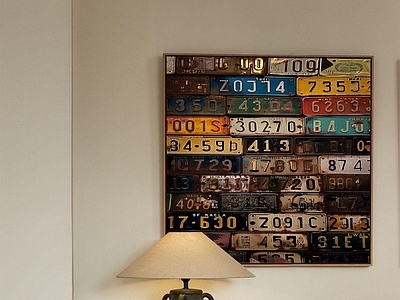 现代挂件 装饰画艺术画油画