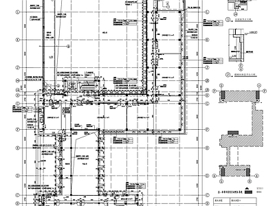 现代学校建筑 实训楼建筑图 施工图