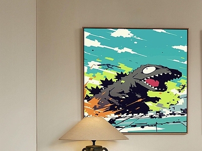 现代挂件 装饰画艺术画油画