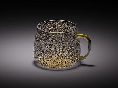 其他生活用品 透明纹理玻璃杯 玻璃杯 水杯 纹理杯