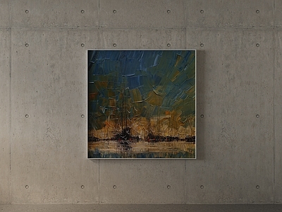 现代法式挂画 字画 画框 油画 女孩房挂画 书房挂画