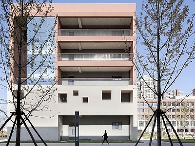 现代学校建筑 北京161中学 回龙观学校