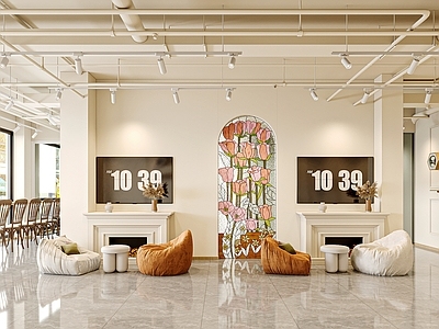 现代其他通用空间 宠物店