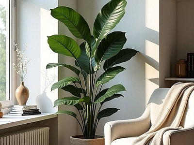 盆栽 现代绿植盆栽