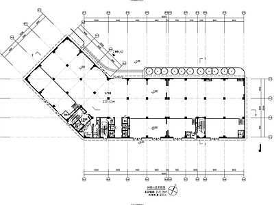 现代产业园建筑 生产大楼建筑图 施工图