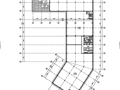 现代产业园建筑 生产用房产业大楼 施工图