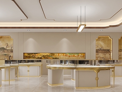 新中式珠宝店 宋式金店