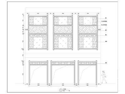 景观节点 立面改造 施工图