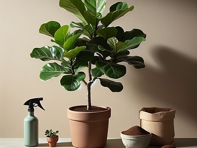 盆栽 现代绿植盆栽 摆件