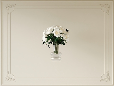 现代中古花艺 花瓶 花艺 桌面摆件
