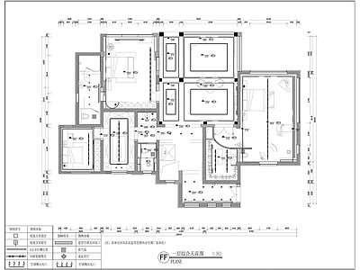 现代别墅建筑 别墅全套装修图纸 施工图