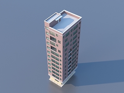 现代多层住宅楼 私宅 自建房