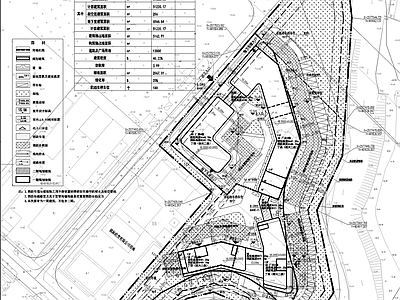现代其他公共建筑 健康检测产业园 总图 施工图