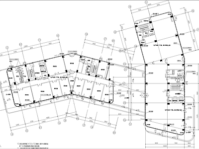 现代其他公共建筑 健康检测建筑单体 施工图