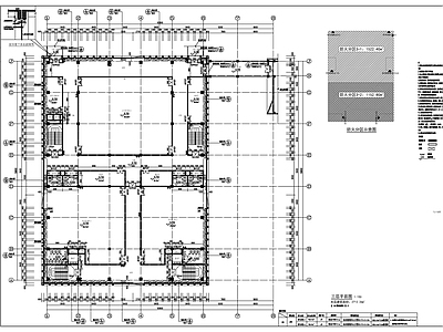现代办公楼建筑 办公写字楼建施图 办公楼平面图 多层办公楼 施工图