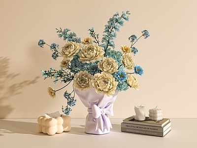 现代花艺 花束花瓶 花艺花卉