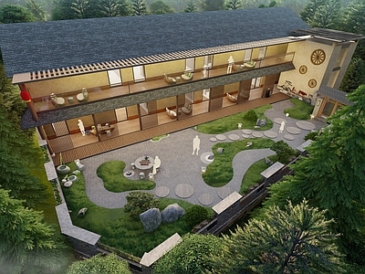 禅意侘寂风格建筑 禅意建筑民宿