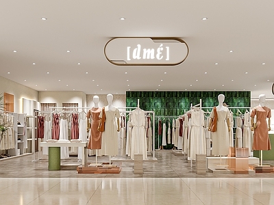 现代超市 服装店