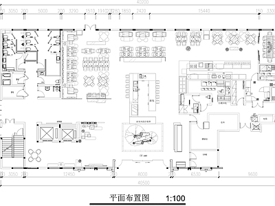 现代西餐厅 西餐厅设计平面图 咖啡西点餐厅平面 主题餐厅平面图 施工图