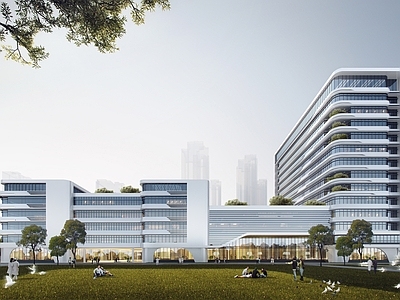 现代医院建筑 中医院