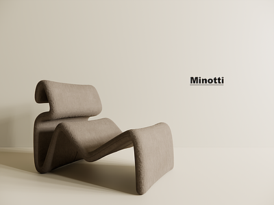 现代极简秋千椅 现代极简风异形椅