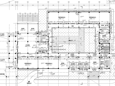 现代学校建筑 大学实训楼图纸 施工图