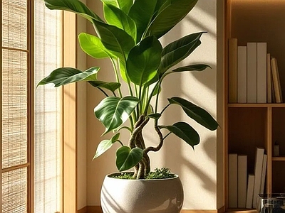 盆栽 现代绿植盆栽