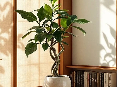 盆栽 现代绿植盆栽