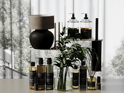 洗浴用品 香薰 卫生间摆件 沐浴露