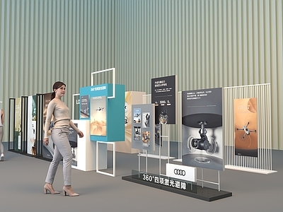 复古其他美陈 展架 互动道具 文化墙 展示墙