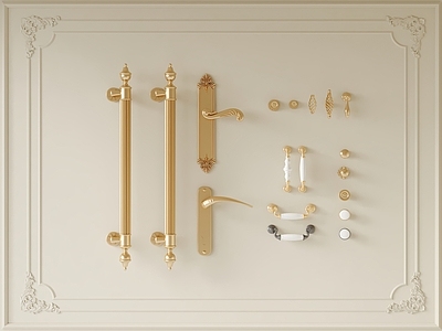 现代中古拉手 门拉手 柜门拉手 金属拉手