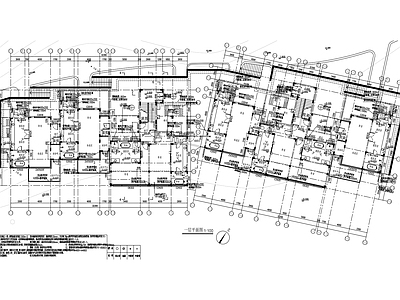 新中式民宿建筑 民宿客房建筑方案 施工图