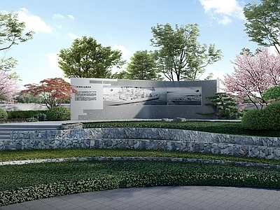 现代口袋公园 口袋公园 街头景观 休闲娱乐区 休憩区 水景