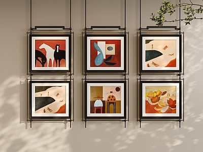 现代挂画 办公室挂画 玄关挂画 客厅挂画 茶室挂画 书房挂画