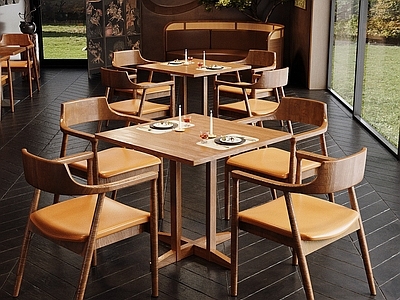 中式其他桌椅 洽谈区