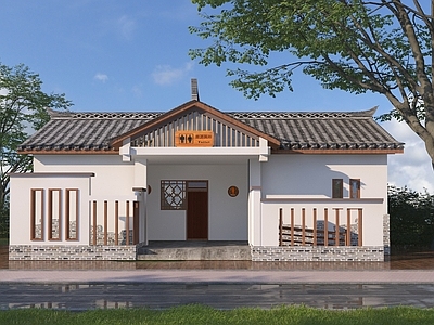 新中式小公建 公共厕所 景区公共厕所 旅游公共厕所 卫生间 WC