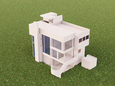 现代极简风格建筑 史密斯住宅