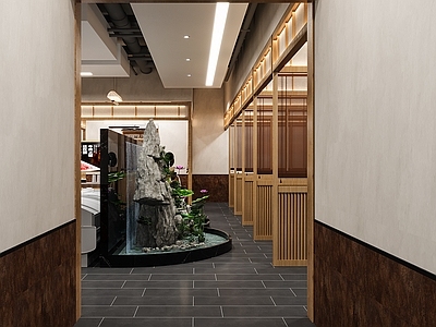现代中餐厅 烤肉店