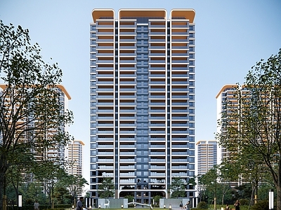现代高层住宅 光谷景尚 现代高层住宅