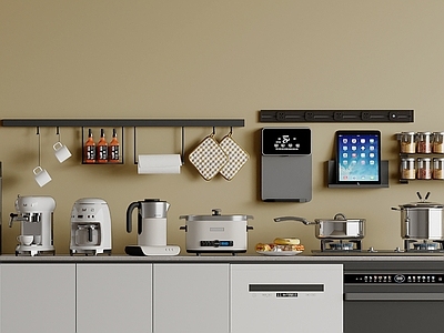 厨房用品 厨房电器 置物架 灶台