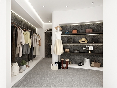 现代服装店 女装店 鞋店