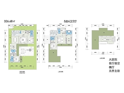 现代别墅建筑 三层别墅 施工图