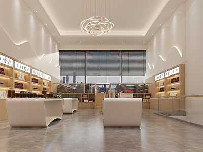 现代极简玩具礼品店 现代礼品店 现代特产店 特产礼品店 零食店