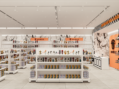 现代玩具礼品店 谷子店 漫画店 二次元门店