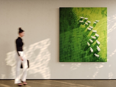 现代极简挂画 办公室挂画 玄关挂画 客厅挂画 茶室挂画 书房挂画
