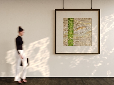 现代极简挂画 字画 客厅挂画 玄关挂画 办公室挂画 茶室挂画