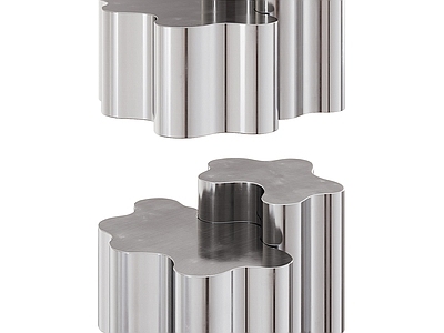 现代工业几类组合 现代茶几组合 金属茶几 异形茶几