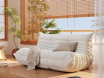 现代日式懒人沙发 毛毛虫沙发 休闲沙发 儿童沙发 懒人沙发 日式客厅沙发